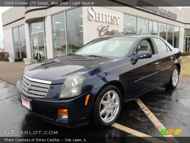 2003 Cadillac CTS Sedan in Blue Onyx