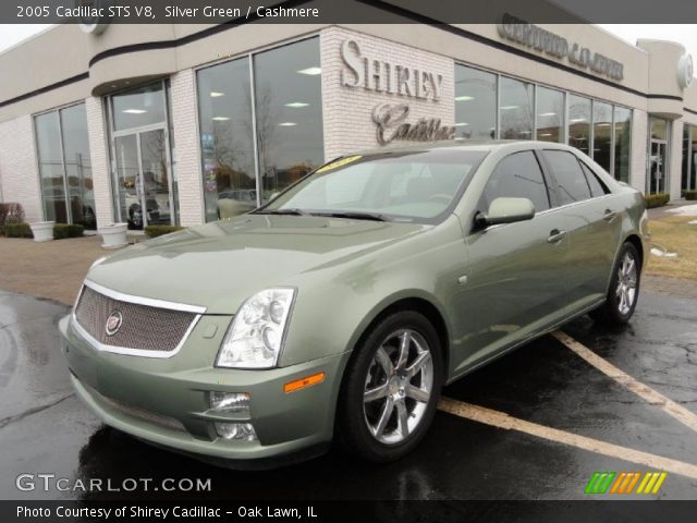 2005 Cadillac STS V8 in Silver Green