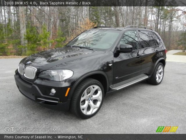2008 BMW X5 4.8i in Black Sapphire Metallic