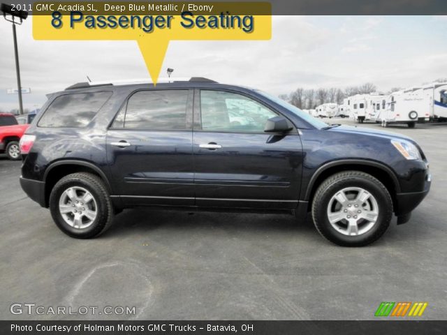 2011 GMC Acadia SL in Deep Blue Metallic