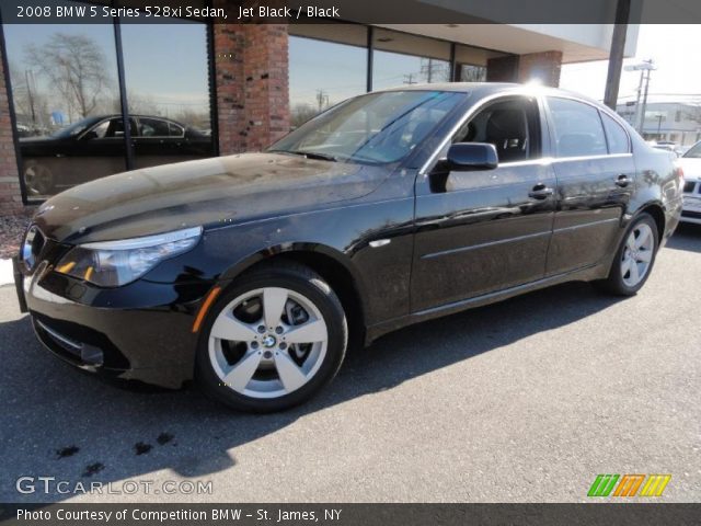 2008 BMW 5 Series 528xi Sedan in Jet Black