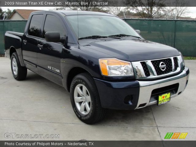 2009 Nissan Titan XE Crew Cab in Majestic Blue
