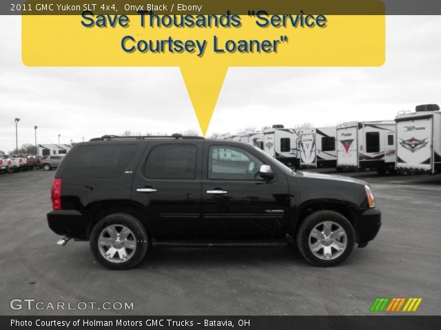 2011 GMC Yukon SLT 4x4 in Onyx Black