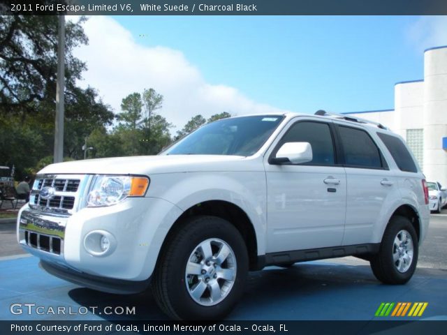 2011 Ford Escape Limited V6 in White Suede