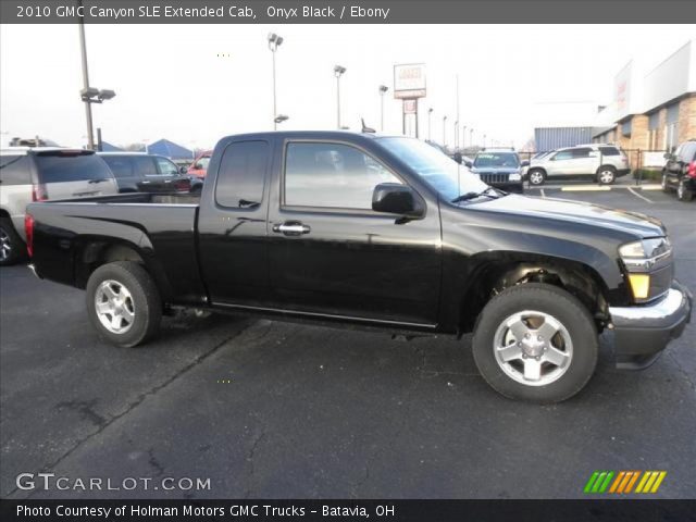 2010 GMC Canyon SLE Extended Cab in Onyx Black