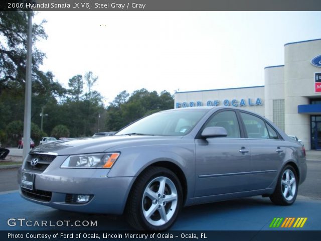 2006 Hyundai Sonata LX V6 in Steel Gray