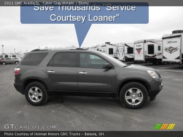 2011 GMC Acadia SL in Cyber Gray Metallic