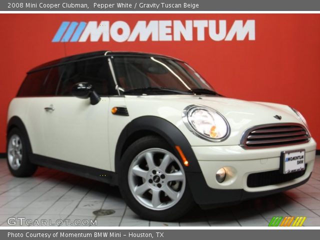 2008 Mini Cooper Clubman in Pepper White