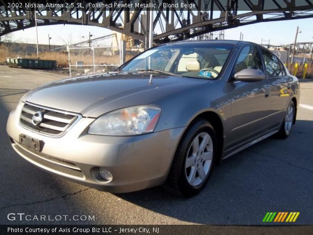 2002 Nissan Altima 2.5 SL in Polished Pewter Metallic