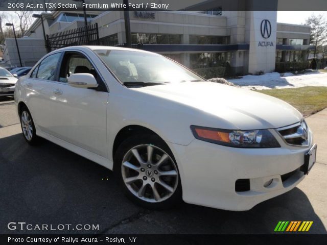 2008 Acura TSX Sedan in Premium White Pearl