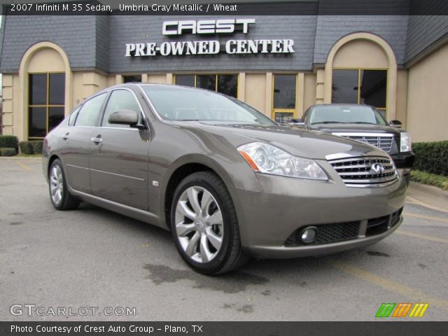 2007 Infiniti M 35 Sedan in Umbria Gray Metallic