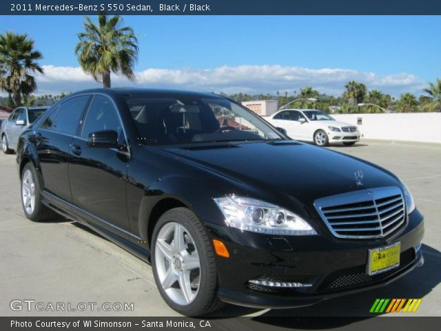 2011 Mercedes-Benz S 550 Sedan in Black