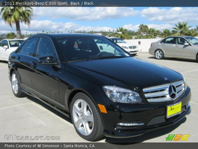 2011 Mercedes-Benz C 300 Sport in Black