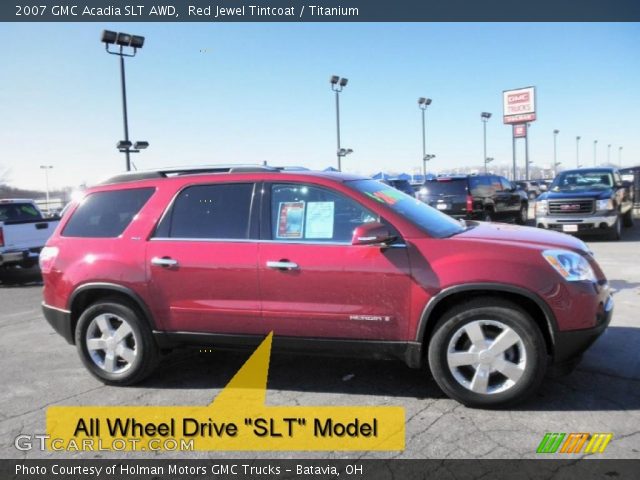 2007 GMC Acadia SLT AWD in Red Jewel Tintcoat