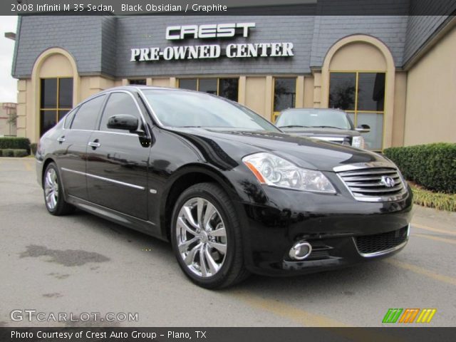 2008 Infiniti M 35 Sedan in Black Obsidian