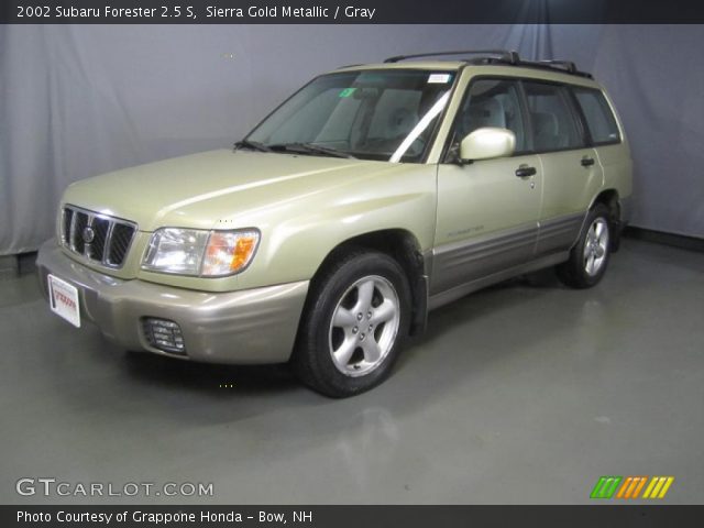 2002 Subaru Forester 2.5 S in Sierra Gold Metallic