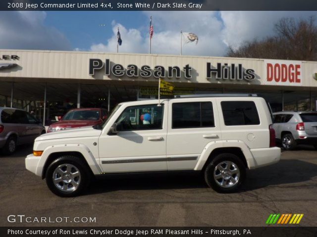 2008 Jeep Commander Limited 4x4 in Stone White
