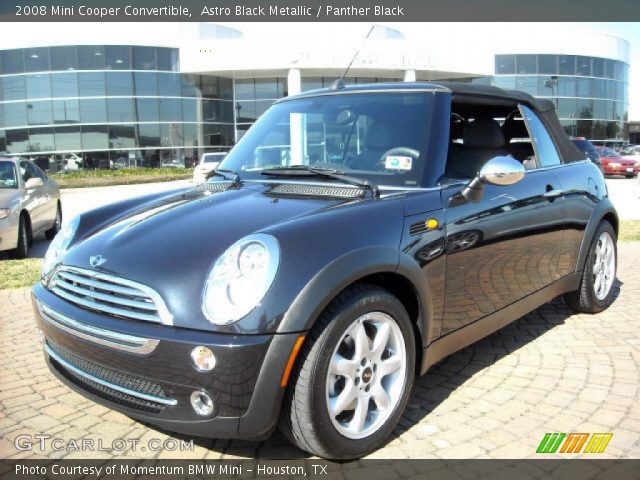 2008 Mini Cooper Convertible in Astro Black Metallic