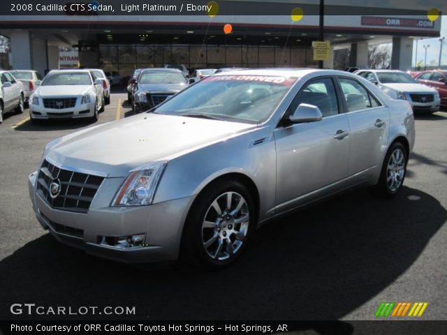 2008 Cadillac CTS Sedan in Light Platinum