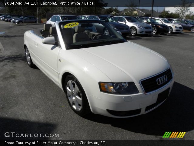 2004 Audi A4 1.8T Cabriolet in Arctic White