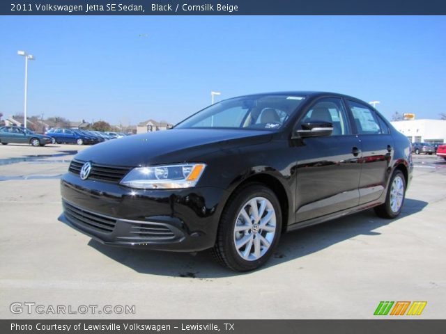 2011 Volkswagen Jetta SE Sedan in Black