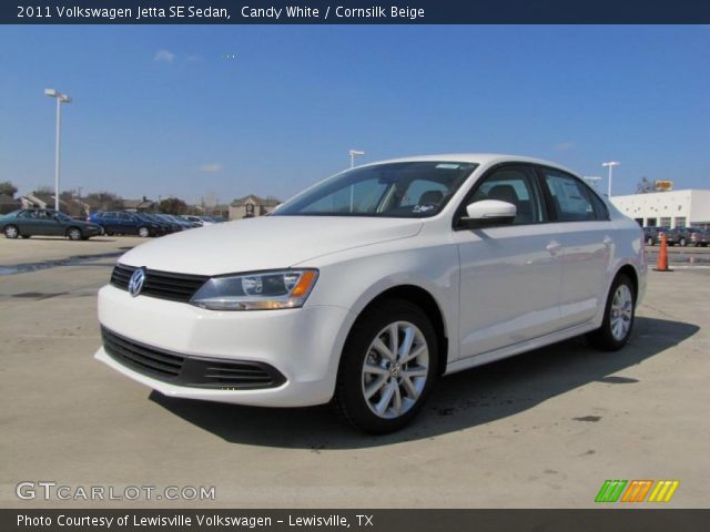 2011 Volkswagen Jetta SE Sedan in Candy White