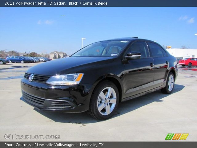 2011 Volkswagen Jetta TDI Sedan in Black