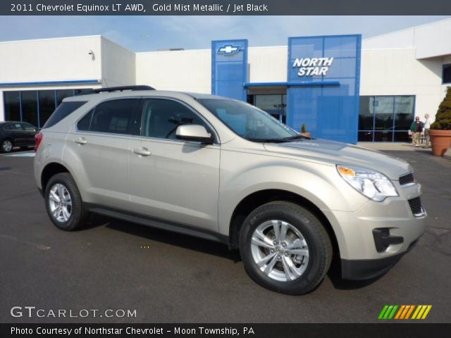 2011 Chevrolet Equinox LT AWD in Gold Mist Metallic