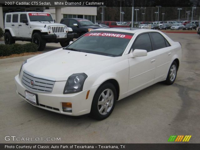 2007 Cadillac CTS Sedan in White Diamond