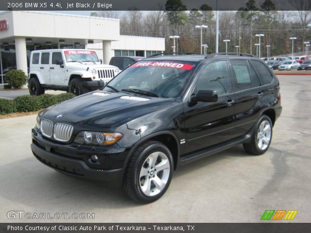 2006 BMW X5 4.4i in Jet Black
