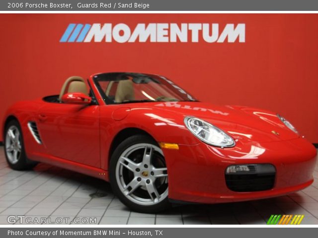 2006 Porsche Boxster  in Guards Red