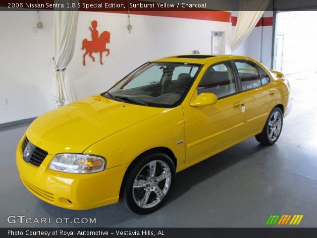 2006 Nissan Sentra 1.8 S Special Edition in Sunburst Yellow