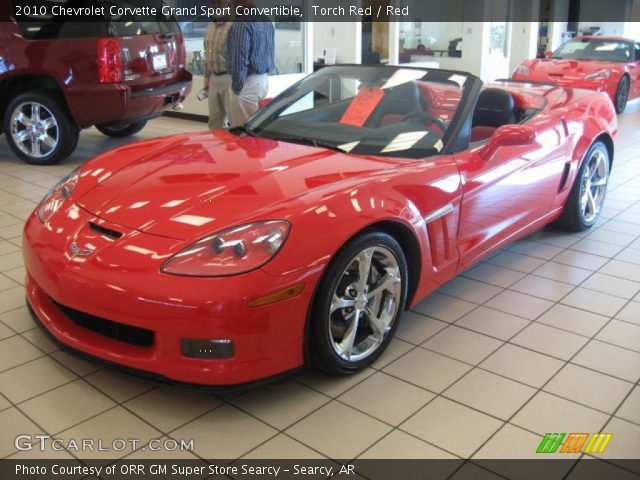 2010 Chevrolet Corvette Grand Sport Convertible in Torch Red