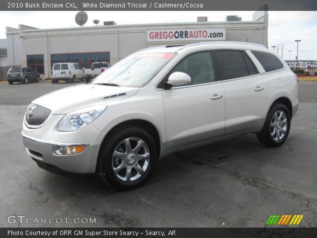 2010 Buick Enclave CXL in White Diamond Tricoat