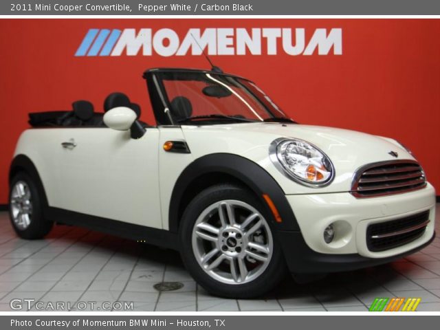 2011 Mini Cooper Convertible in Pepper White