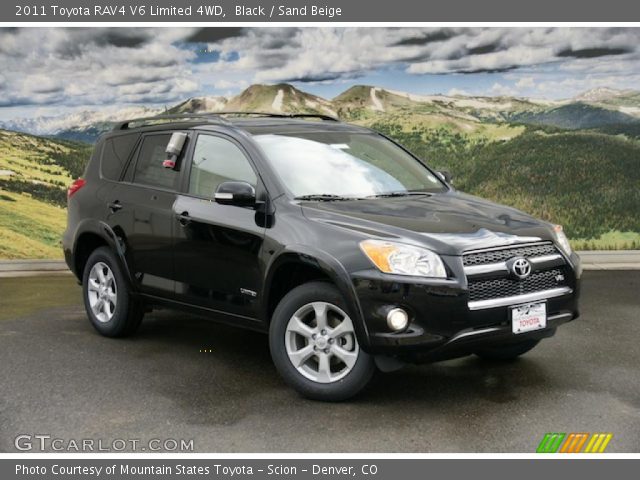2011 Toyota RAV4 V6 Limited 4WD in Black