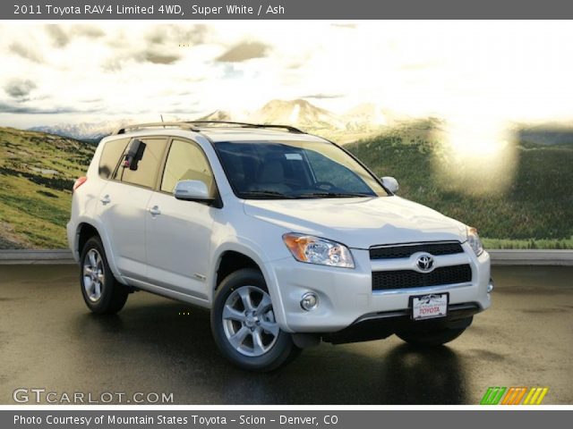 2011 Toyota RAV4 Limited 4WD in Super White