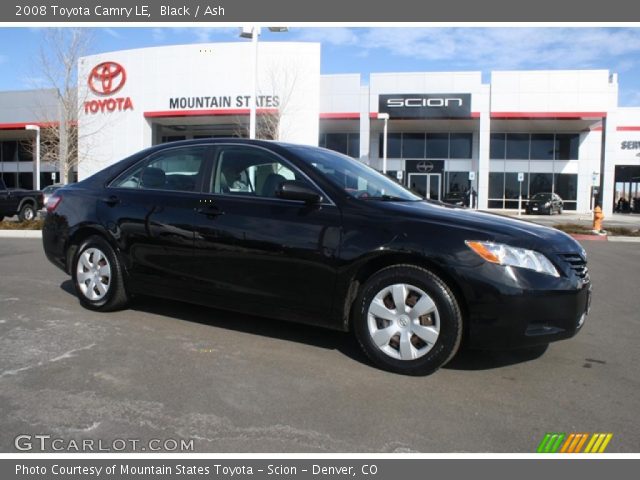 2008 Toyota Camry LE in Black