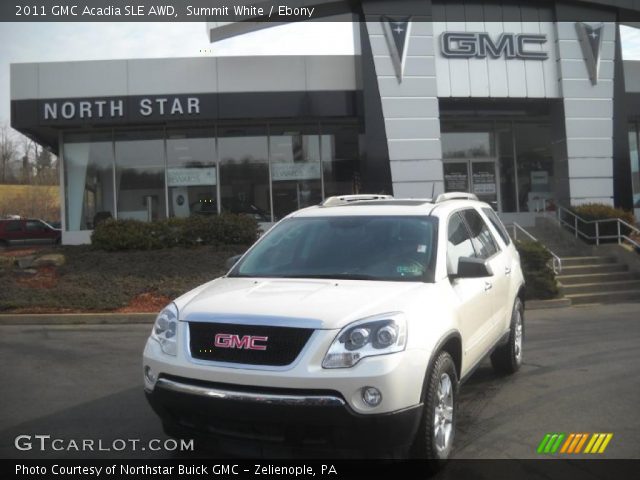 2011 GMC Acadia SLE AWD in Summit White