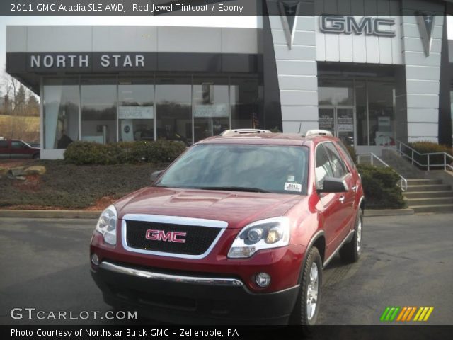 2011 GMC Acadia SLE AWD in Red Jewel Tintcoat