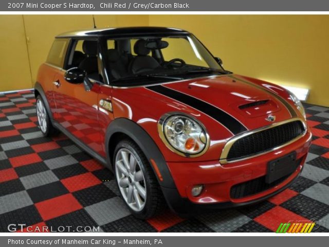 2007 Mini Cooper S Hardtop in Chili Red
