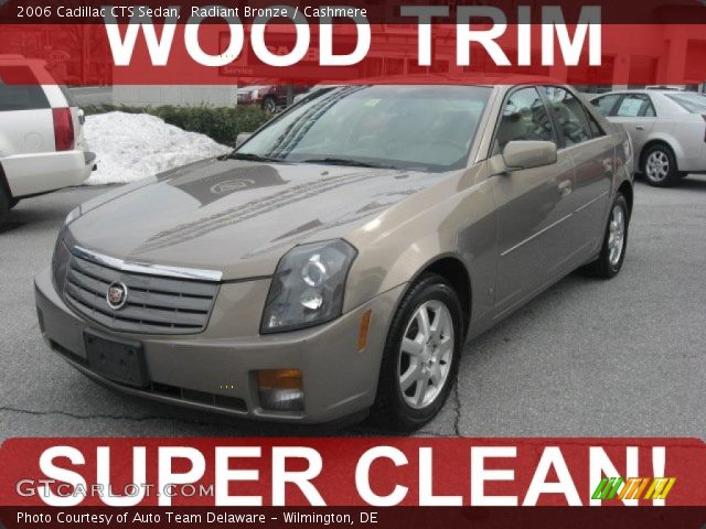 2006 Cadillac CTS Sedan in Radiant Bronze