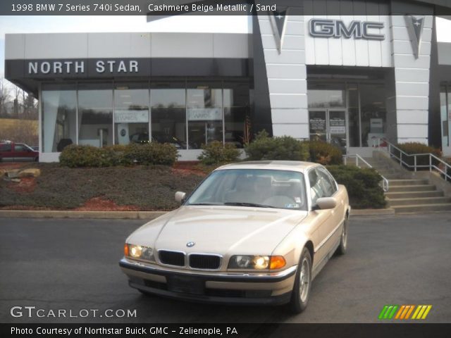 1998 BMW 7 Series 740i Sedan in Cashmere Beige Metallic