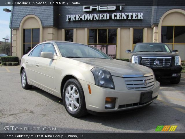 2007 Cadillac CTS Sedan in Gold Mist