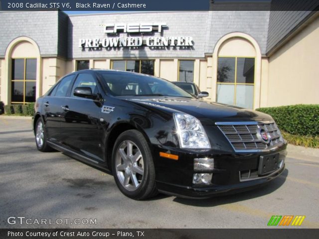 2008 Cadillac STS V6 in Black Raven