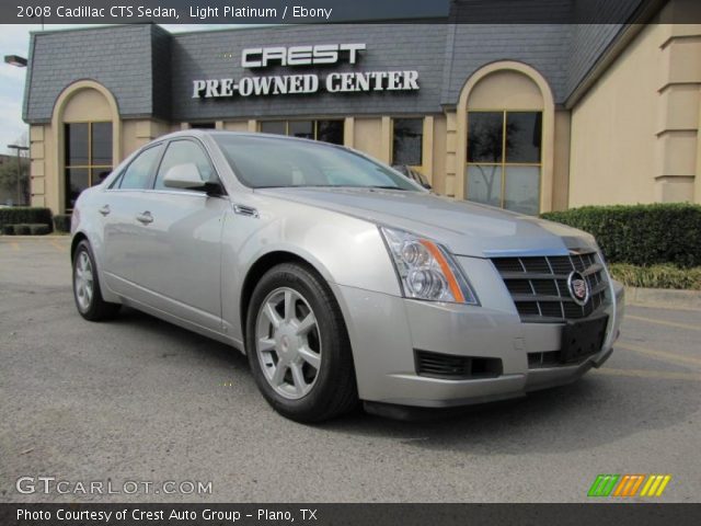 2008 Cadillac CTS Sedan in Light Platinum