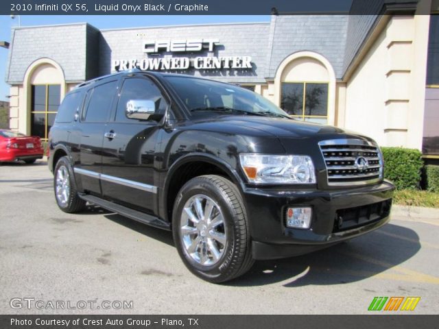 2010 Infiniti QX 56 in Liquid Onyx Black