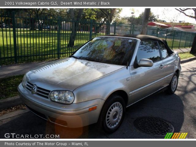 2001 Volkswagen Cabrio GLS in Desert Wind Metallic