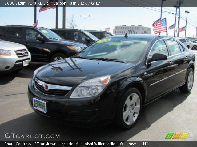 2008 Saturn Aura XE 3.5 in Carbon Flash Black