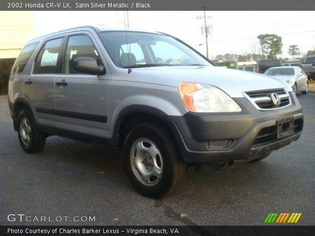 2002 Honda CR-V LX in Satin Silver Metallic